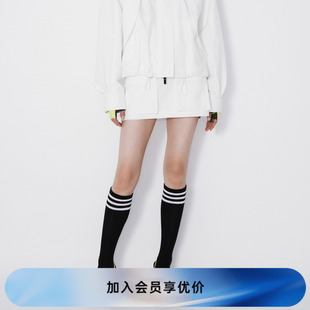 REVAN芮范2024秋季 运动风挺括铆钉短裙RM71501220 新品 设计师款