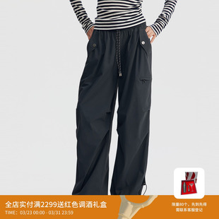 RL31301514 裤 REVAN芮范设计师款 街头风双腰头工装