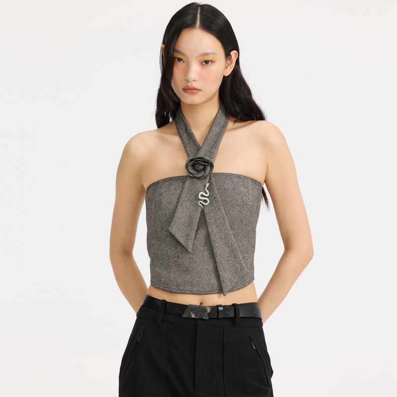 REVAN芮范设计师款奢华感玫瑰花短单衣RL10801230