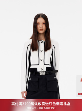 REVAN芮范设计师款高级感撞色针织外套RM10106288