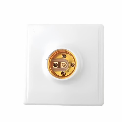 86方型E27明装螺口LED灯座