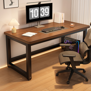 电脑桌台式简易书桌家用卧室学生学习桌简约长方形工作台办公桌子
