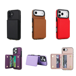 phone case适用iphone17新品手机壳苹果17air卡套iphone16 promax保护壳16e可装卡15plus放卡腕带14pro cover