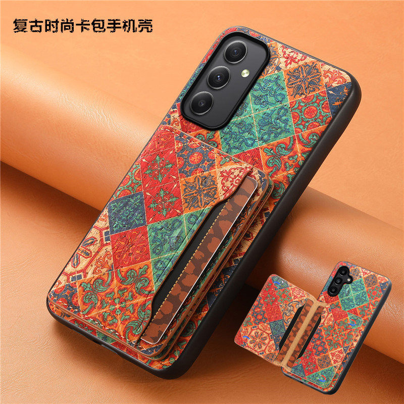 适用a54case三星a34手机壳卡包