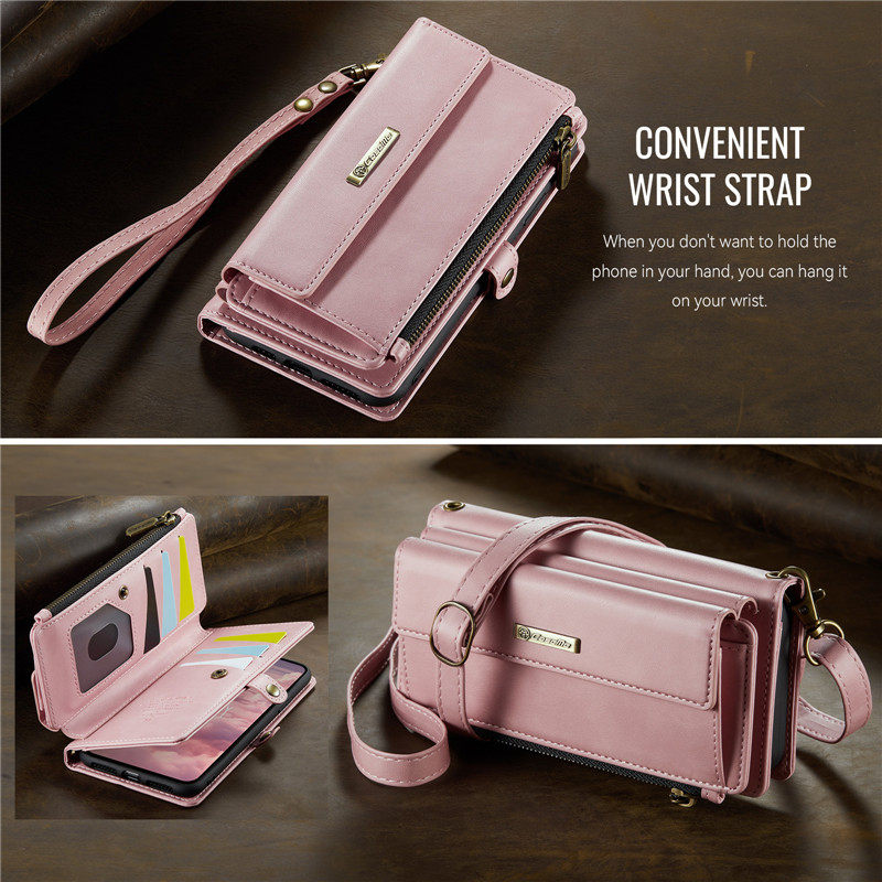 适用galaxy a16 5G手机壳samsung a14 wallet case三星a55手机套A54背带A52s电话袋a13斜挎a15高档卡包cover