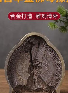 大白伞盖佛母擦擦模具合金复古古铜仿尼泊尔藏传佛台供奉摆件多款