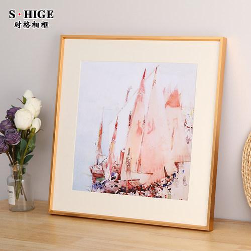 时格相框铝合金简约画框挂墙挂墙