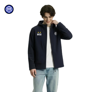 国际米兰防水外套双层加厚外套国米男保暖风雨衣双星INTER款
