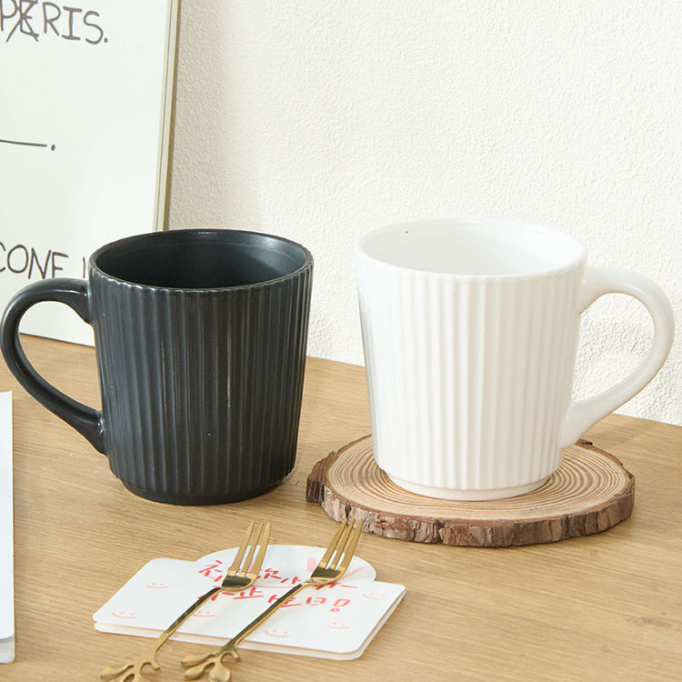 石径居马克杯陶瓷杯杯子咖啡杯大容量水杯家用简约办公室茶杯子