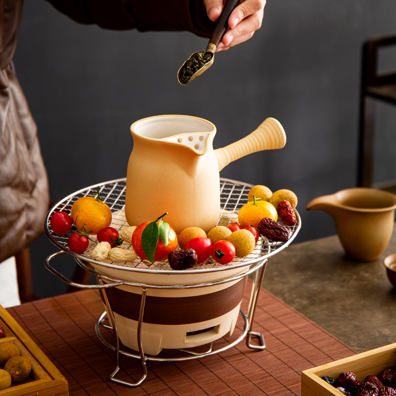 炉煮茶家用室内全套煮茶炉炭炉子