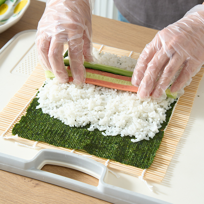 青皮寿司帘子寿司工具紫菜包饭白皮竹帘寿司卷帘寿司席寿司帘模具