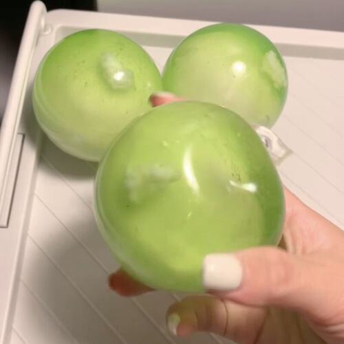 新款青提软糖脆皮手作球解压神器办公室发泄手捏球高颜值平价
