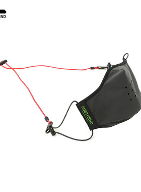意大利SUBTREND男女时尚防风创意黑色个性口罩透气