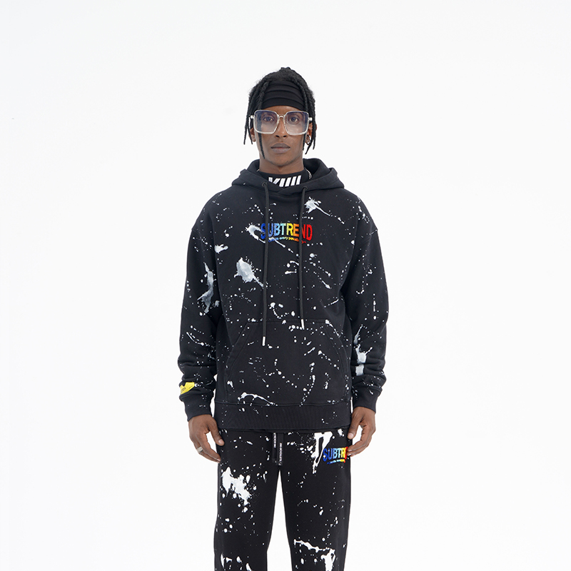 意大利SUBTREND潮酷连帽卫衣