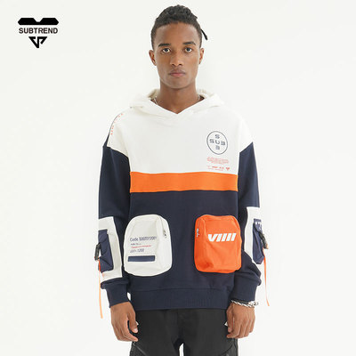 意大利SUBTREND连帽中性卫衣