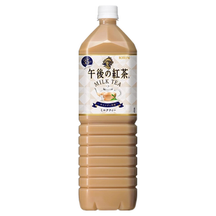 日本进口kirin麒麟午后红茶柠檬味奶茶茶饮料饮品大瓶装1.5L整箱