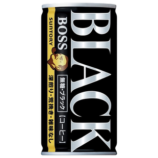 日本进口Suntory三得利BOSS冰美式黑咖啡即饮罐装整箱拿铁咖啡液