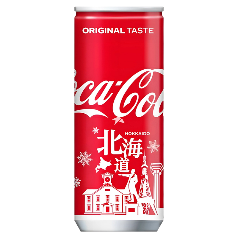 日本进口北海道限定版可口可乐