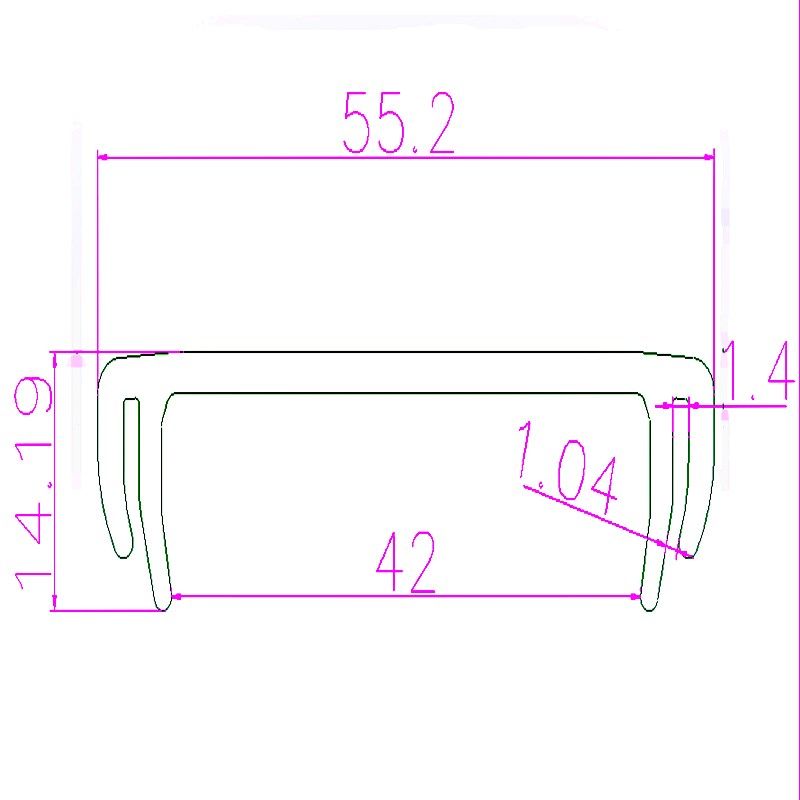 商用冰箱展柜箱体挤塑条PVC挤出硬型材净化器隔冷桥边框 支持开模,搬运/仓储/物流设备,机械式停车设备（立体停车库）,淘宝优惠券,粉丝福利购,淘宝优惠卷