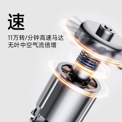 tonney高速吹风机家用负离子护发中空风筒大风力速干电吹风酒店用