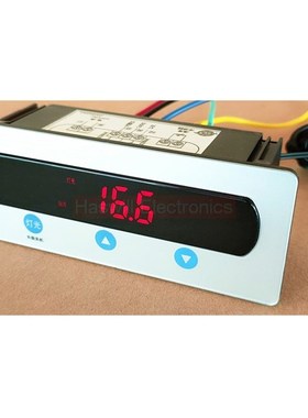 制冷温控器带灯光控制 触摸屏ATC-03 ATC-04 KT-03白色亚克力面板