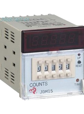 正品佰乐 JDM15电子式可预置计数器带停电记忆自动复位  厂家直销