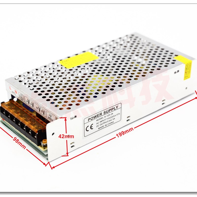 交流转直流变压220V转24V输出直流开关电源24V120w240w360w500w