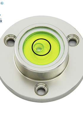 金属法兰水平仪4113高精度水平气泡万向水准仪机床调平气泡水准仪