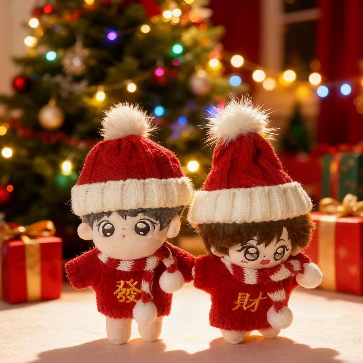 仅娃衣可爱挂件换装棉花娃娃配饰10厘米毛衣新年过年10cm娃衣帽子,模玩/动漫/周边/娃圈三坑/桌游,潮玩娃衣,淘宝优惠券,粉丝福利购,淘宝优惠卷