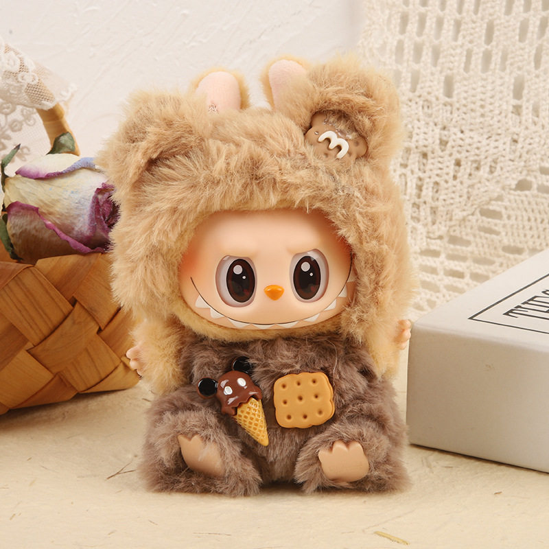 仅娃衣仅衣服] 一二代Labubu衣服挂件拉布布坐坐派对娃衣夹心饼干