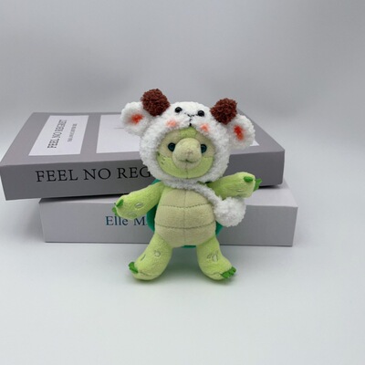 可爱小乌龟olu奥乐米拉娃衣毛绒公仔玩偶钥匙扣挂件毛绒玩偶礼物