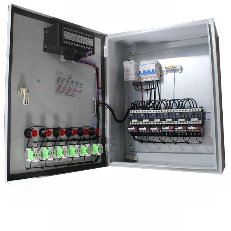 大棚风机养殖温控箱智能控制柜多路温控器温度时间数字自动配电箱