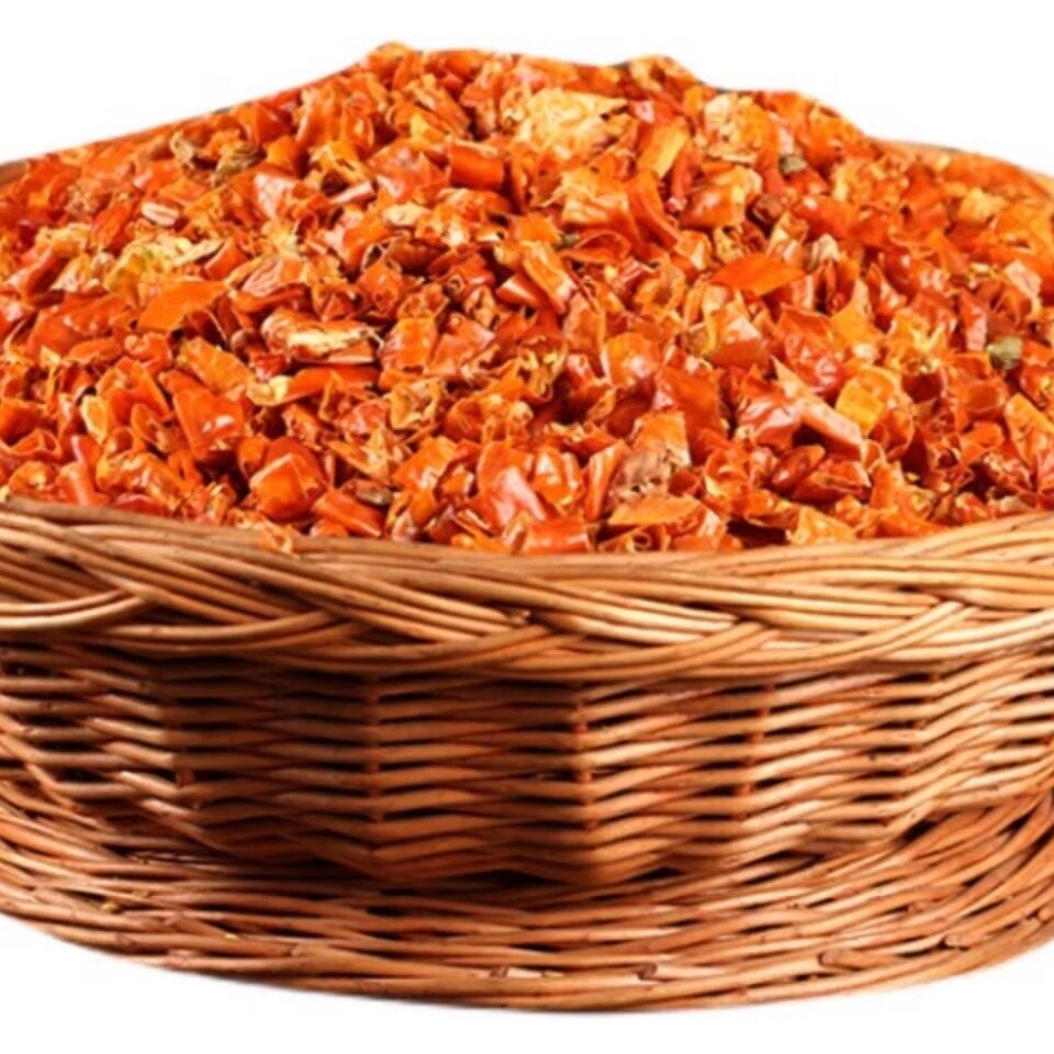 衡东黄贡椒干辣椒圈干辣椒片湖南衡东特产黄辣椒干货免切