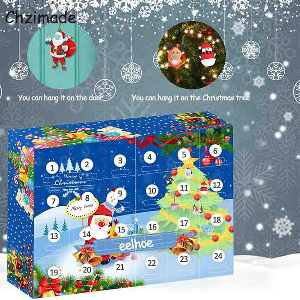 chzimade christmas blind box 24 days advent calendar