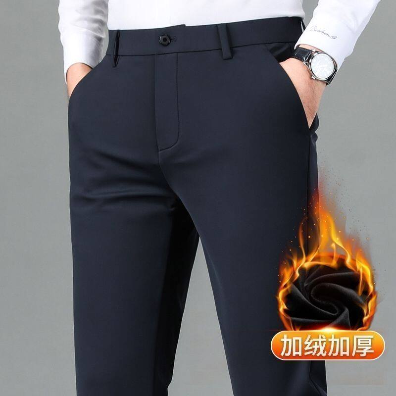 2025加绒加厚秋冬厚款男