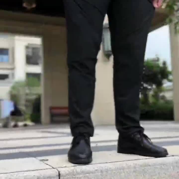 秋冬厚款肥佬休闲裤加大