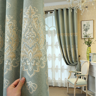 窗帘遮光2026新款 全遮阳布 卧室ins风避光隔热防光100不透光挂钩式