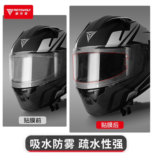 摩多狼防雾贴高清透明款