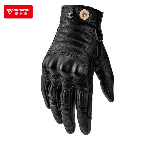 摩多狼摩托车防摔耐磨骑行手套