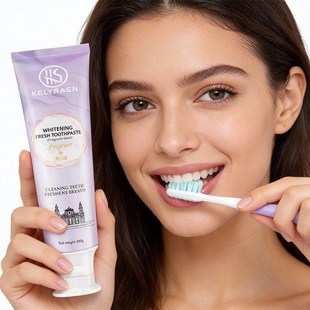 凯利伦牙膏进口凯利伦KELYRAEN伦美白清新护龈亮增白