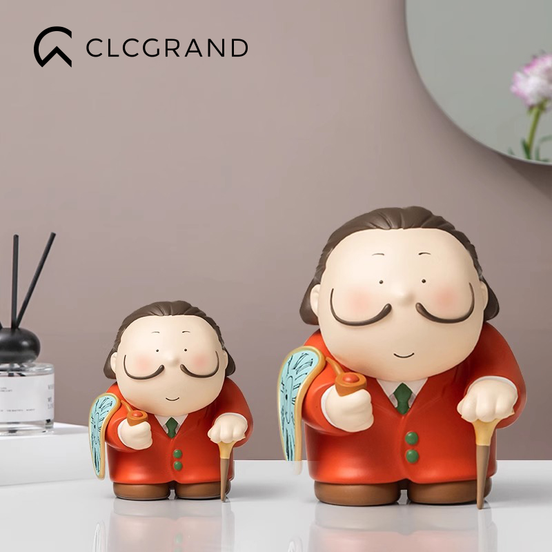 《萨尔瓦多·达利》大艺术家摆件