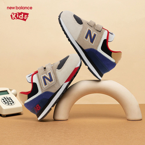 New Balance nb童鞋儿童男女秋季0~14岁魔术贴运动休闲鞋574LC1