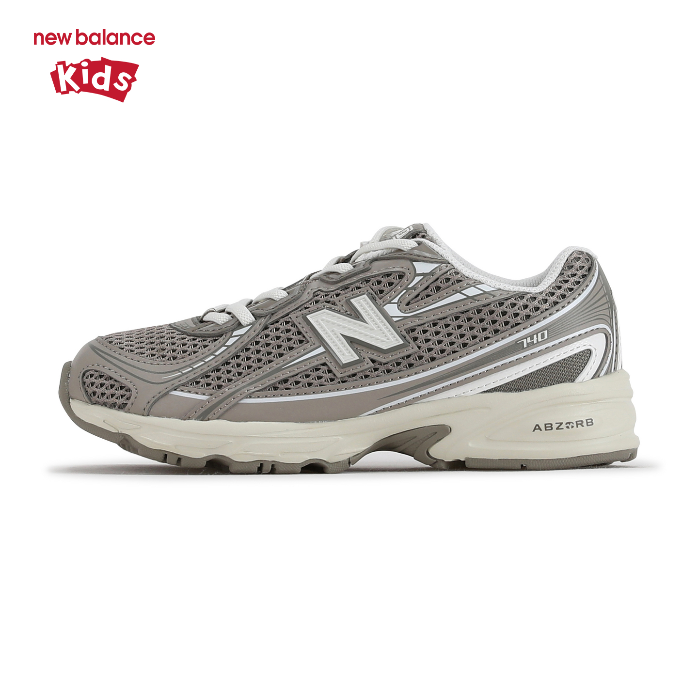New Balance nb童鞋男女儿童25新款透气网面防滑休闲运动鞋740SA