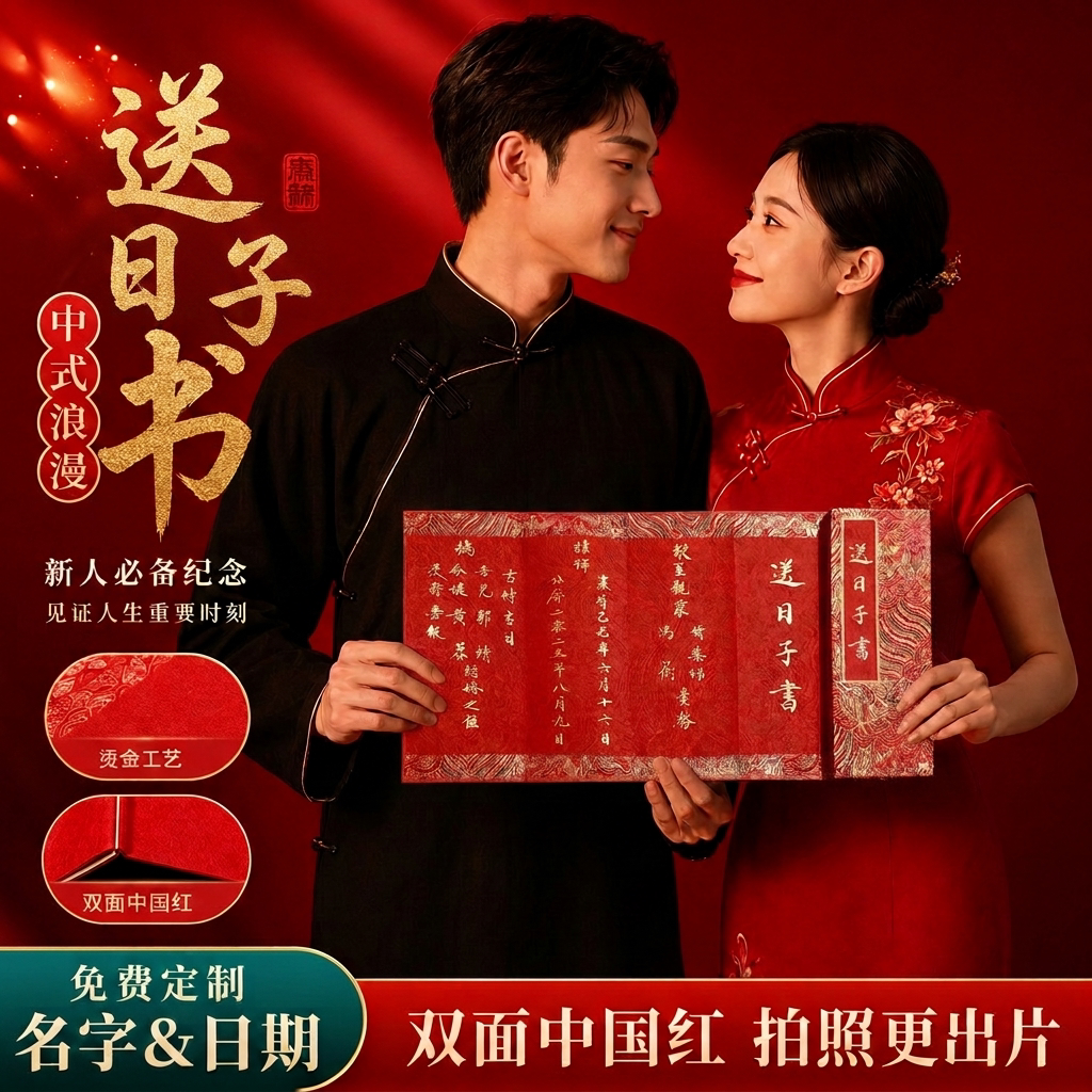 【免费定制姓名日期】送日子书