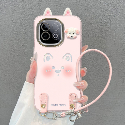 适用IQOOZ系列小狗公仔手机壳