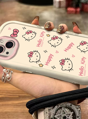 适用苹果15Promax手机壳14新款iPhone13全包12mini硅胶11卡通满屏猫XR个性女8plus防摔6s保护套7可爱SE23代