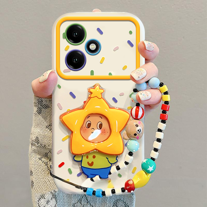 适用荣耀系列星星人手机壳