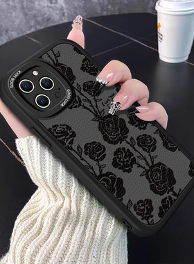 适用苹果15手机壳iPhone14prom新款女ip13的12mini全包边11硅胶xs冷淡风xr潮牌plus简约7p防摔6s保护套se二代