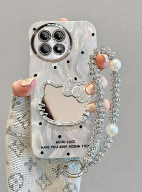 适用波点猫一加13T手机壳12奢华11羽纱镜头膜全包ACE5至尊版防摔3V保护套2V新款oneplus少女竞速版专用新品