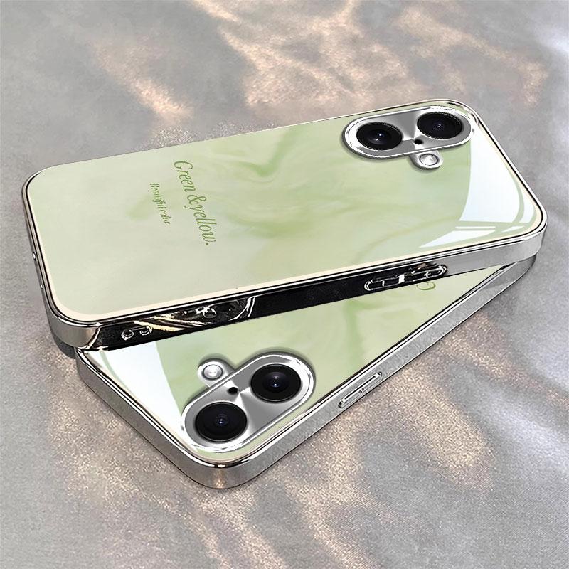 苹果系列全型号手机壳晕染英文